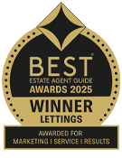 Award medal Lettings 2025 